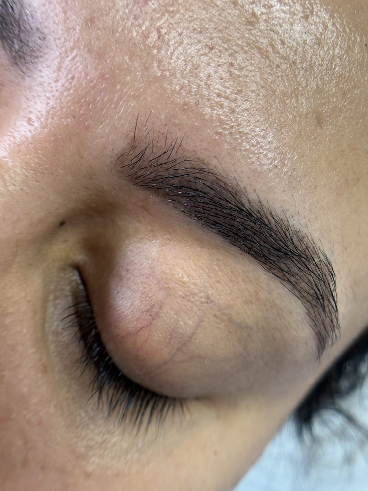 Hairstrokes, close — brows by Anna Tytarenko